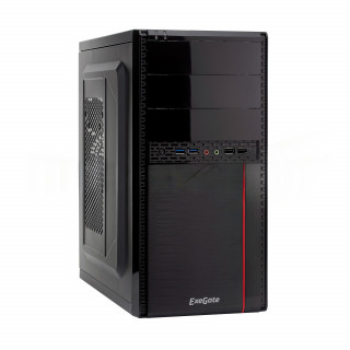 Компьютерный корпус Minitower Exegate MA-371X Black, mATX <UN400, 120mm> 2*USB+2*USB3.0, Audio [A-9860265]