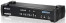 Переключатель KVM ATEN CS1784A-AT-G KVM+Audio+USB 2.0, 1 user USB+DVI => 4 cpu USB+DVI, со шнурами USB 4х1.8м., 2560x1600 60Hz DVI-D Dual Link/2048x [A-1523117]