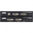 Удлинитель, KVM USB 2xDVI Single Link+AUDIO+RS232, 100 м., 1xUTP, макс.разр.1920х1200 60Hz 90м Cat5e;100м Cat6/6a /1080p 100м HDBaseT;1920x1200 150м cat6/6a LongReach HDBaseT, 2xDVI-D+2MINIJACK+DB9+USB B>3xUSB A, бп 220> 5V,,[ATEN CE624-AT-G] [A-9863383]