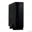 Компьютерный корпус Exegate EX268689RUS Компьютерный корпус MiniITX Exegate MI-207 Black, miniITX/mATX, <M350, 80mm>, 2*USB, Audio [A-9750063]