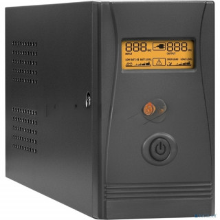 Источник бесперебойного питания ExeGate EP285478RUS Power Smart ULB-850.LCD.AVR.EURO.RJ.USB<850VA/480W, LCD, AVR, 2 евророзетки, RJ45/11, USB, Black> [A-10199788]