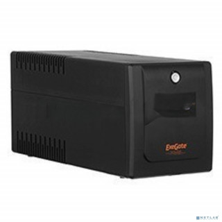 Источник бесперебойного питания ExeGate SpecialPro UNB-650.LED.AVR.EURO <650VA/360W, LED, AVR, 2 евророзетки, Black> [A-10199989]