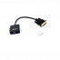 Кабель-переходник DVI(M) ---> VGA(F)  VCOM <CG491> [A-9804920]