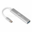 USB-Хаб (концентратор) 4-в-1 ExeGate DUB-3213C (кабель-адаптер USB3.0 Type-C --> 3xUSB2.0, 1xUSB3.0, Plug&Play, черный) [A-10892273]