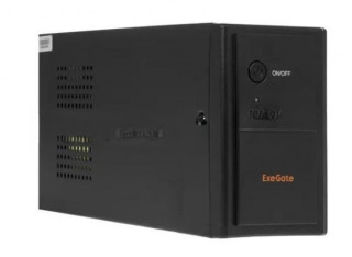 Источник бесперебойного питания ExeGate SpecialPro UNB-800.LED.AVR.EURO <800VA/480W, LED, AVR, 2 евророзетки, Black> [A-10236357]