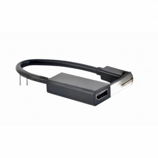 Переходник miniDisplayPort -> HDMI, Cablexpert A-mDPM-HDMIF4K-01, 4K, 20M/19F, кабель 15см, черный, пакет [A-10147556]