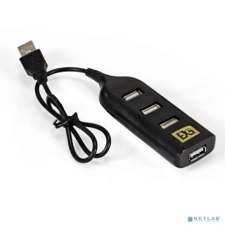 Хаб USB (концентратор) ExeGate EX293976RUS DUB-42 (кабель-адаптер USB2.0 --> 4xUSB2.0, Plug&Play, черный) [A-10636756]