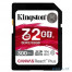 Флеш карта SDHC 32Gb  Kingston SDHC, UHS-I Class U3 V90, чтение: 300Мб/с, запись: 260Мб/с <SDR2/32GB> [A-10551106]