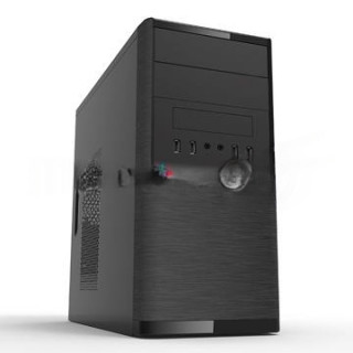Корпус InWin POWERMAN ES701BK USB 3.0 (Mini Tower, mATX, 450W PM-450ATX, USB 3.0x2, USBx2 + Audio, черный) <6120258> [A-9695320]