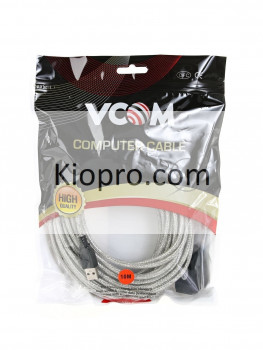 Кабель VCOM VUS7049-10M  USB2.0-repeater, удлинительный активный <Am-->Af> 10м