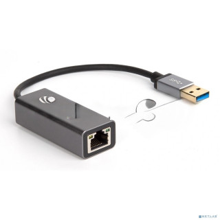 Кабель-переходник USB 3.0 (Am) --> LAN RJ-45 Ethernet 1000 Mbps, Aluminum Shell, VCOM <DU312M> [A-10003869]