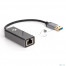 Кабель-переходник USB 3.0 (Am) --> LAN RJ-45 Ethernet 1000 Mbps, Aluminum Shell, VCOM <DU312M> [A-10003869]
