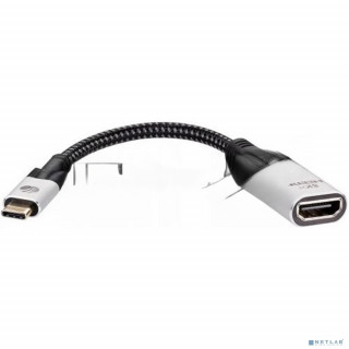 Aдаптер USB 3.1 Type-Cm --> HDMI A(f) 8K@60Hz, 0.15m ,Alum ,VCOM <CU423MV-8K> [A-10672512]