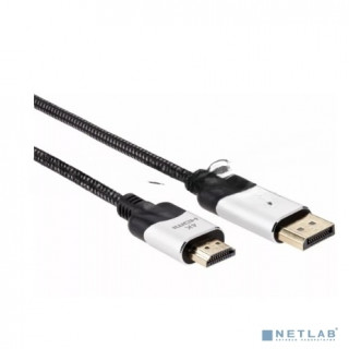 Кабель-переходник VCOM CG608M-1.8M DisplayPort M-> HDMI M 4K@60Hz 1.8m VCOM (CG608M-1.8M) [A-10585419]