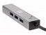 Переходник USB 3.0 -->RJ-45 1000Mbps+3 USB3.0, Aluminum Shell, 0.2м VCOM <DH312A> [A-10381940]