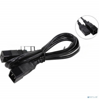 Кабель питания (UPS) ExeGate Power EC20-1,8P (С19->С20) VDE-250V-3*1.5-СU, 16А, черный, 1.8м [A-9985407]