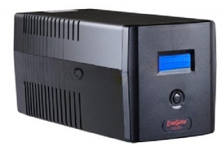 Источник бесперебойного питания ExeGate EP212519RUS Power  Smart ULB-1000 LCD <1000VA, Black, 4 евророзетки, USB> [A-9631859]
