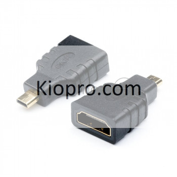 Переходник HDMI(f) <=> microHDMI(m)