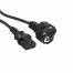 Кабель питания ExeGate Power PC-3P (Евровилка Schuko->С13) VDE-250V-3*0.5-CU, 6A, черный, 3м [A-9985425]