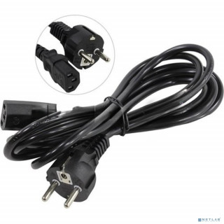 Кабель питания ExeGate Power PC-3P (Евровилка Schuko->С13) VDE-250V-3*0.75-CU, 10A, черный, 3м [A-9985426]