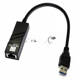 Адаптеры USB Ethernet 5bites Кабель-адаптер 5bites UA3-45-01BK USB3.0 -> RJ45 10/100/1000 Мбит/с, 10см [A-1551739]
