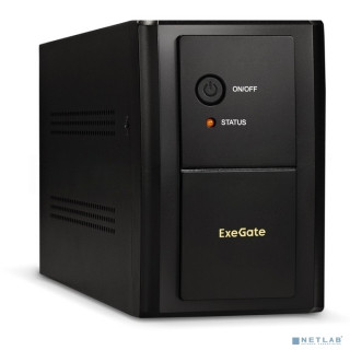 Источник бесперебойного питания ExeGate SpecialPro UNB-1200.LED.AVR.C13.RJ <1200VA/750W, LED, AVR, 6*IEC-C13, RJ45/11, Black> [A-10463336]