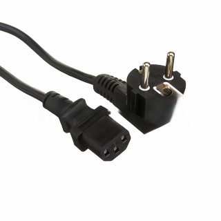 Кабель питания ExeGate Power PC-5P (Евровилка угловая Schuko->С13) VDE-250V-3*0.5-CU, 6A, 5м [A-9985434]