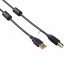 Кабель USB 2.0 A-->B 1.8м Exegate 2 фильтра, позолоченные контакты [A-9632062]