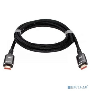 Кабель iOpen HDMI 19M/M,ver. 2.1 8KX60Hz (Econom) оплетка 2m <ACG859B-2.0> [A-10667685]