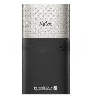 Накопитель SSD External Netac 2.0Tb Z9 <NT01Z9-002T-32BK> (USB3.2, up to 550/480MBs, 90х47.5х11.5mm, Aluminium+Plastic) [A-10449239]