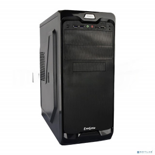 Компьютерный корпус Miditower Exegate UN-604 Black, ATX, <без БП> 2*USB+2*USB3.0, Audio [A-9745205]