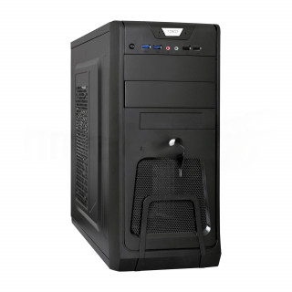 Компьютерный корпус Miditower ExeGate CP-603UB Black, ATX, <CP500W, 80mm>, 2*USB+2*USB3.0, Audio, замок блокировки кнопки питания [A-10009146]