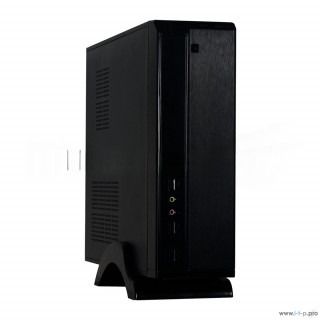 Компьютерный корпус MiniITX Exegate MI-207 Black, miniITX/mATX, <без БП>, 2*USB, Audio [A-9748095]