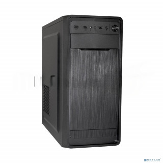 Компьютерный корпус Miditower ExeGate XP-332 Black, ATX, <XP400, Black,120mm>, 2*USB, Audio [A-10019859]