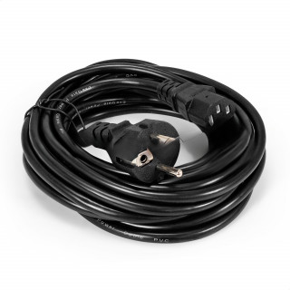 Кабель питания ExeGate Special PC-5S (Евровилка Schuko->C13, 3*1.0mm2, CCA, черный, 5м) [A-10861925]